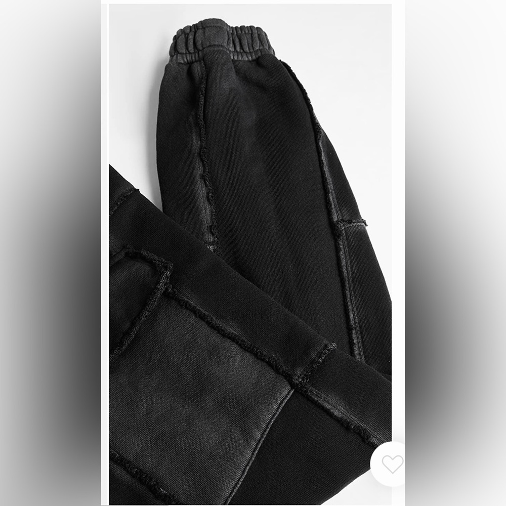 COTTON CITIZEN BROOKLYN CARGO SWEATPANT BLACK NWT